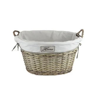 Basket with fabric P2047