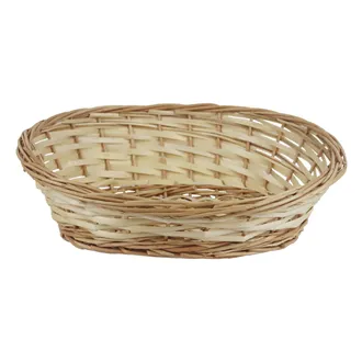 Oval wicker basket P2051-20