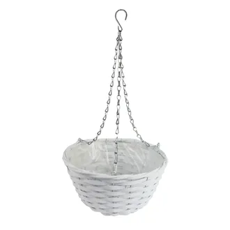 Basket with plastic lining for hanging P2264/2