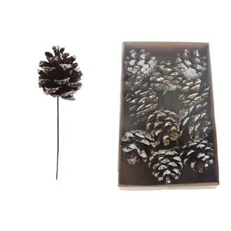 Decorative Pine Cone, 10 pcs P2463