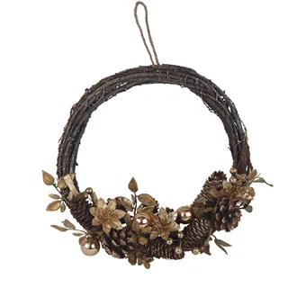 Decorative Autumn Wreath P2488