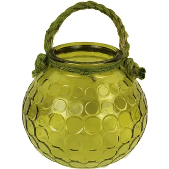 Glass Decoration green large S0073/V