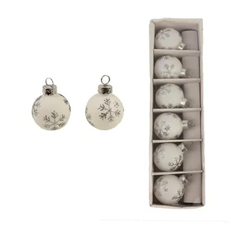 Christmas decoration, 6pcs S0318 