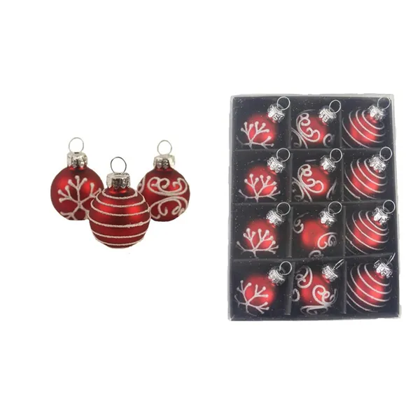 Christmas decoration, 12pcs S0326 