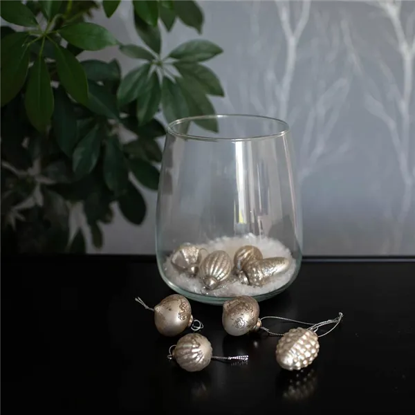 Christmas ornament, set 8 pcs S0411