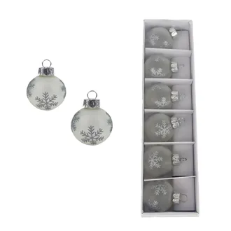 Christmas ornament 6 pcs, S0546