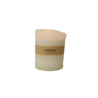 Rustic Cream Pillar Candle 7 x 7.5 cm S0574-26