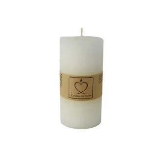 Rustic Cream Pillar Candle 7 x 14 cm S0576-26