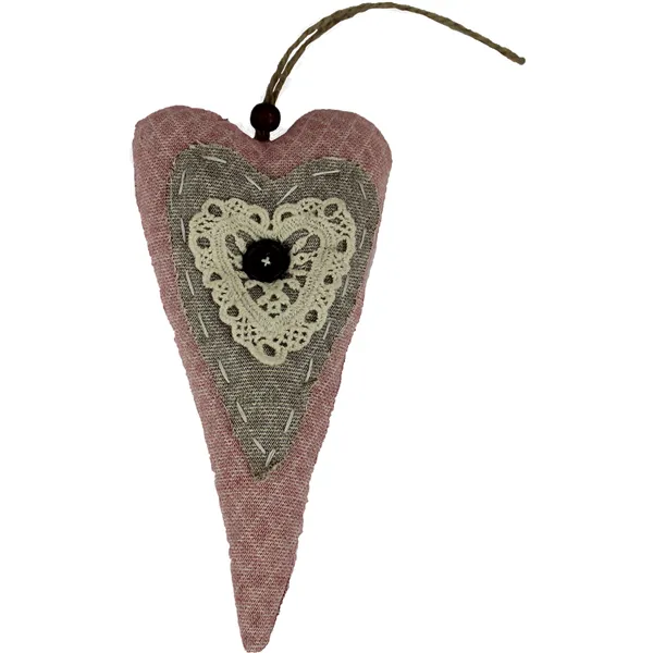 Heart from cloth X0227