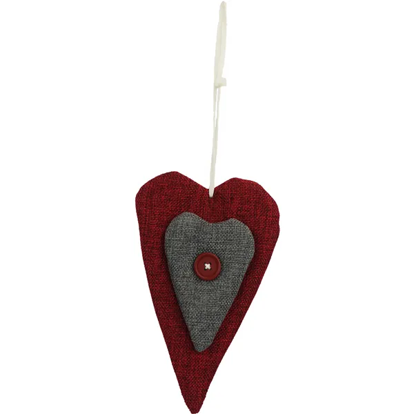 Heart from fabric, X0300