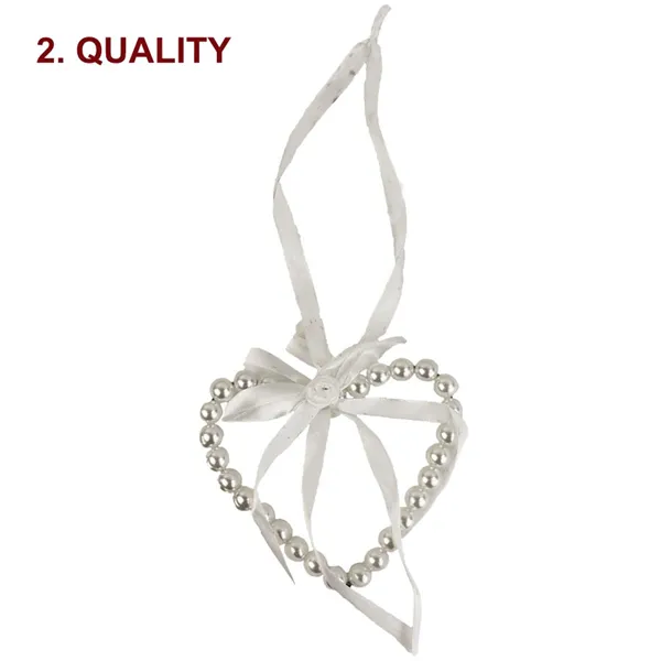 Heart of beads X0581, 2. quality