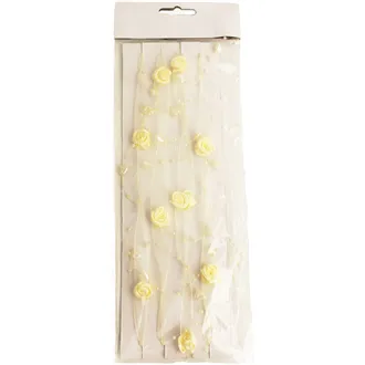 Pearl decoration champagne X0582-02