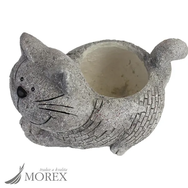 Decorative flower pot cat X0681 