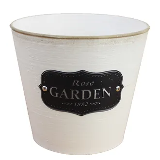 Plastic flower pot GARDEN X0727