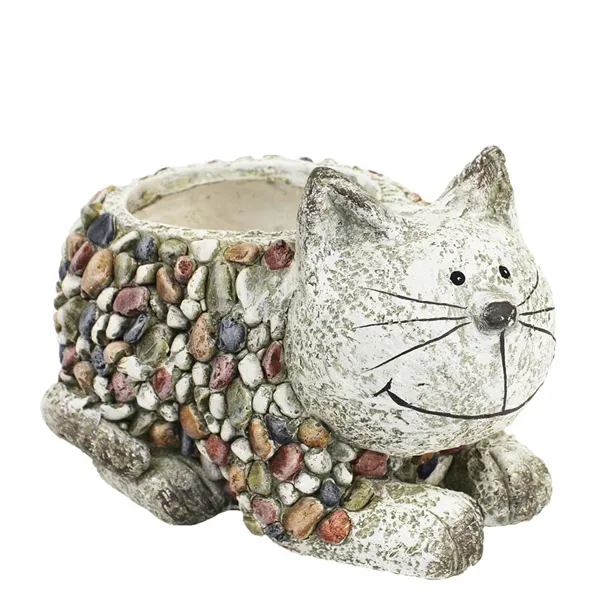 Decorative planter cat X1337