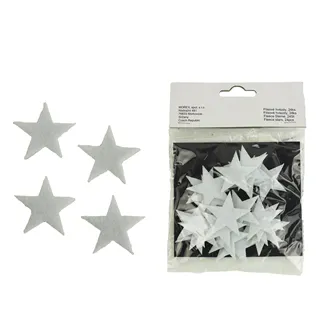 Fleece stars, 24pcs X1508/B