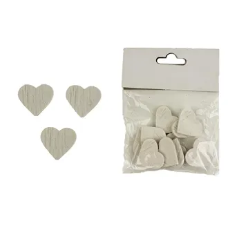 Hearts for gluing, 10 pcs X1639