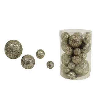 Champagne balls, 28 pcs X1643/CH