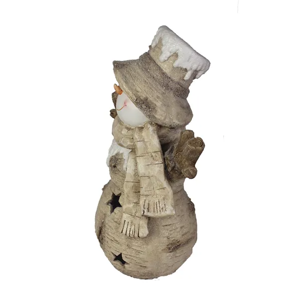 Snowman with LED lighting X2695