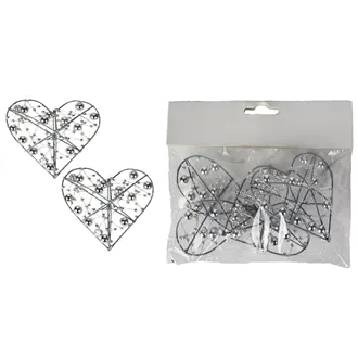 Decorative heart 3 pcs X3078-28
