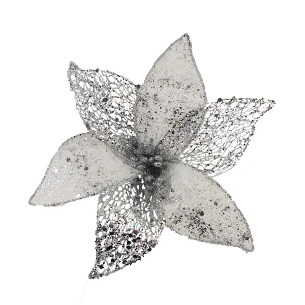Decor. flower, 20cm X3305/3 