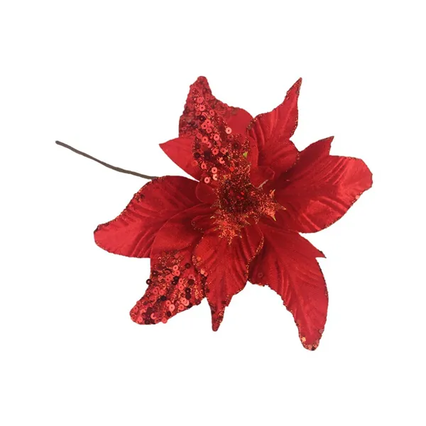 Decor. flower 20cm - on stick X3585/3