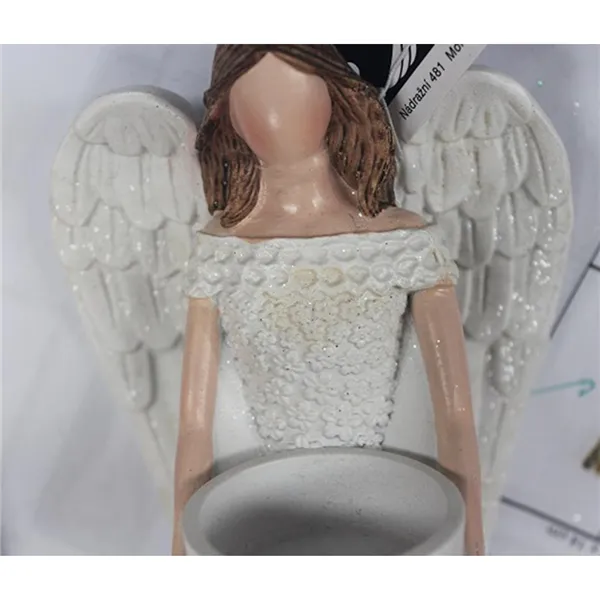 Candleholder angel X3622/B, 2nd quality
