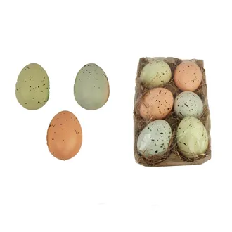 Decorative eggs, 6 pcs X3835
