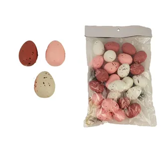 Decorative egg, 24 pcs X3836