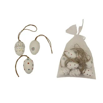 Decorative Eggs, 12pcs X3866