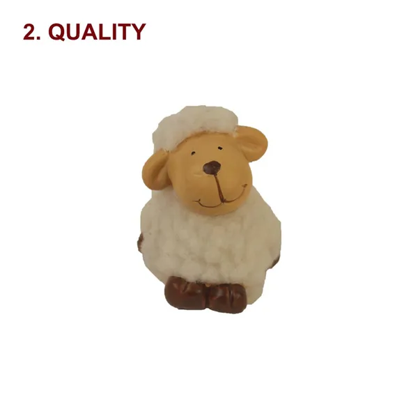 Sheep decoration X3889-01B, 2nd quality