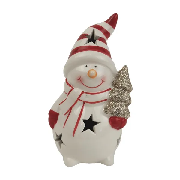 Snowman with LED lighting X4200