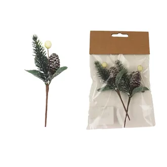 Decorative twig, 2 pcs X4423