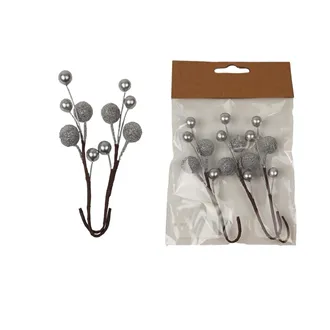 Decoration with berries, 3 pcs X4432 