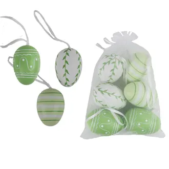 Decorative eggs, 6 pcs X4772