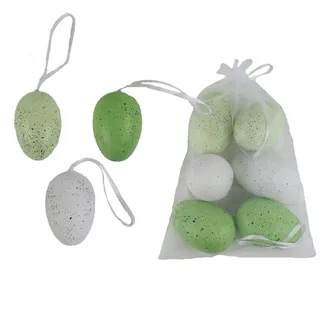 Decorative eggs, 6 pcs X4773