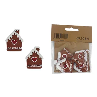 Decorative gingerbread house X5072