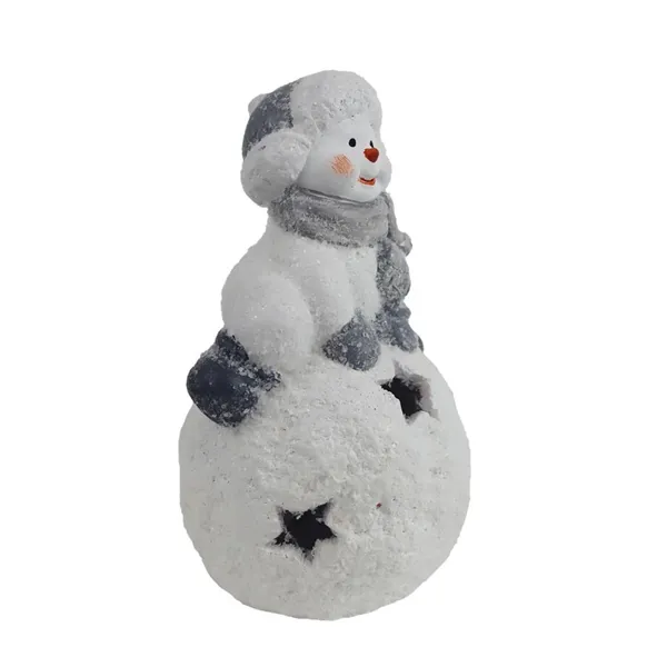 Snowman with LED lighting X5188