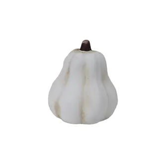 Decorative pumpkin white X5355