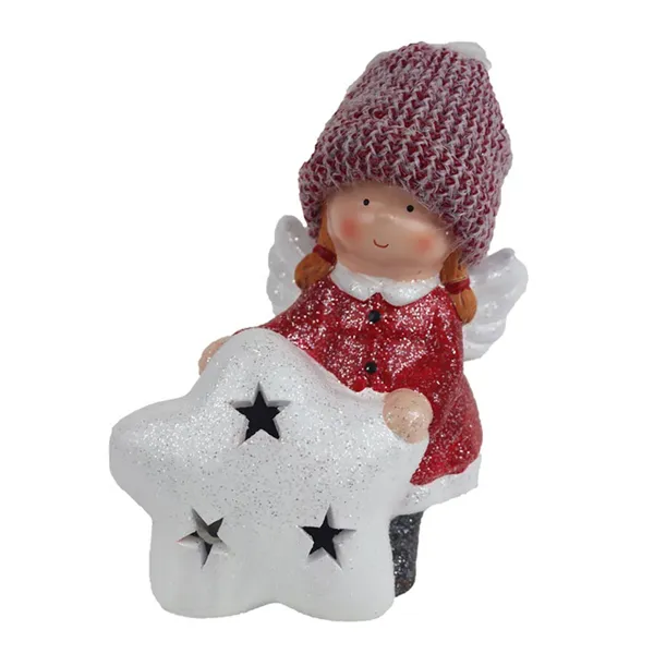 Angel with LED lighting X5376