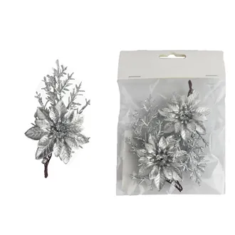 Decorative flower, 2 pcs X5521-28