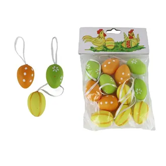 Decorative eggs, 12 pcs X5612