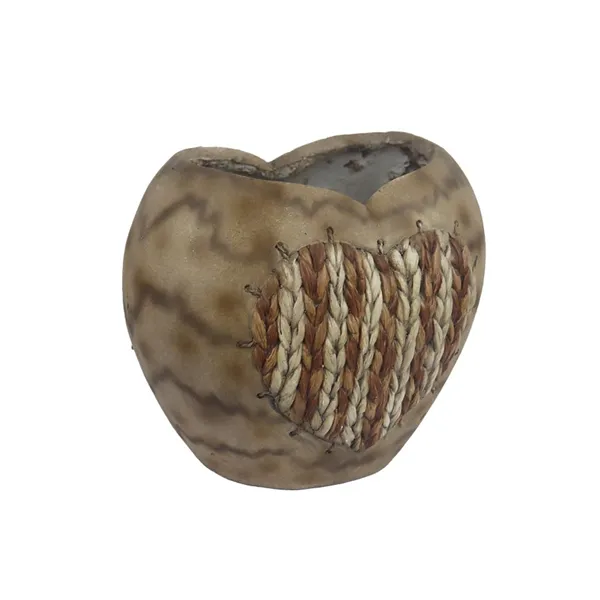 Heart plant pot X5634