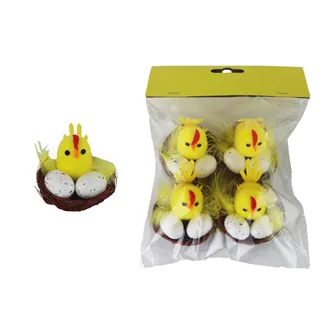 Chicken with eggs, 4 pcs X5760