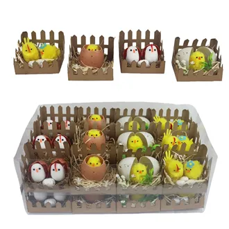 Easter box mix, 12 pcs X5769