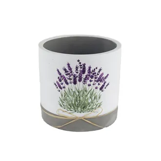 Plant pot lavender X5808/2