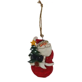 Christmas decoration to hang Santa X6383/1