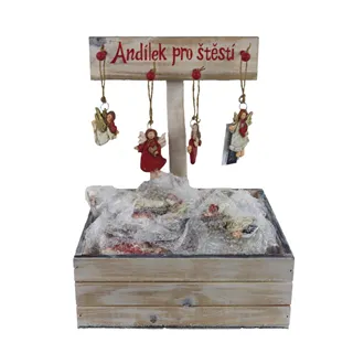 Decoration angel for hanging box, 72 pcs X6385