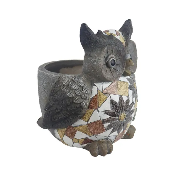 Decoration to plant an owl X6591