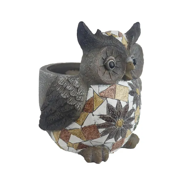 Decoration to plant an owl X6591